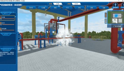 化工事故应急处理虚拟仿真软件（七）：合成气压缩机系统应急处置虚拟仿真软件