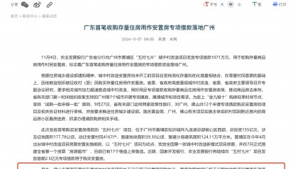 近12亿元！佛山将启动存量房收购，首个项目落地南海