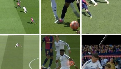 抢劫?巴萨球迷列6次误判:皇马进球越位+犯规,红牌不判手球不判