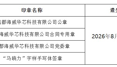 成都一公司发布公告：上百人强行闯入公司，撬开保险柜抢走多枚印章