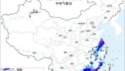 暴雨橙色预警:6省部分地区有大暴雨 广东局地或特大暴雨