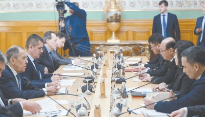 俄朝外长莫斯科会谈引关注