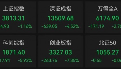 光模块“一哥”跌逾15%，成交额516亿元，A股第一名