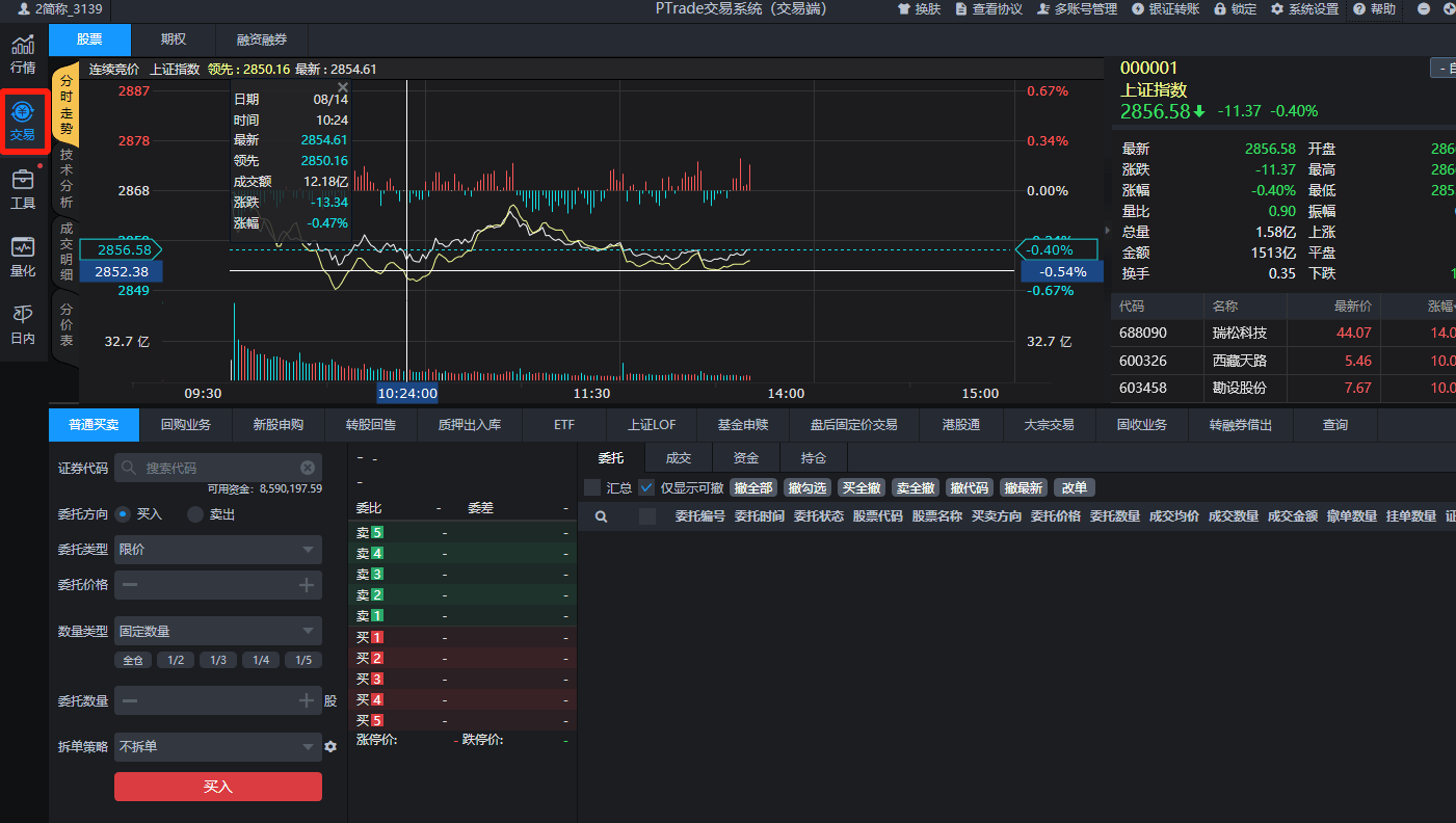 哪家券商的量化交易最好用？免费的量化工具有哪些？ptrade量化的股票买卖操作