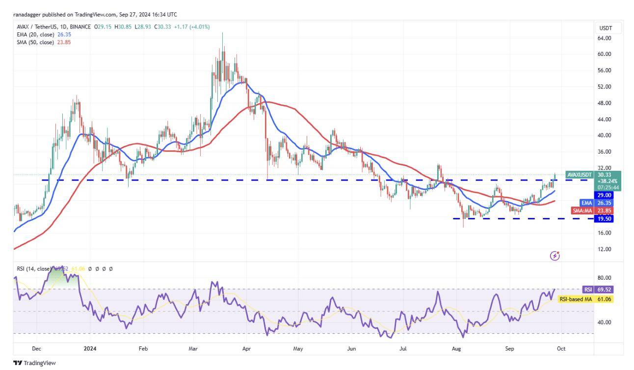 代币价格分析：BTC、ETH、BNB、SOL、XRP、DOGE、TON、ADA、AVAX、SHIB