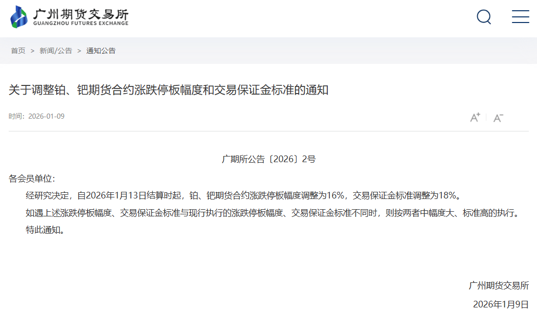交易所出手：调整涨跌停板幅度！