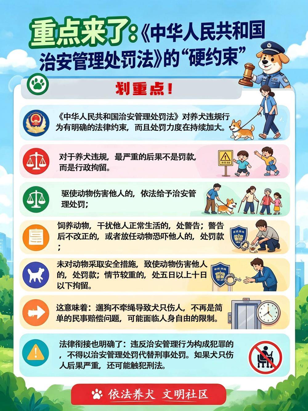 太原长风东街突发烈犬扑咬少年!违规饲养禁养犬种圣伯纳犬,犬主被行政拘留